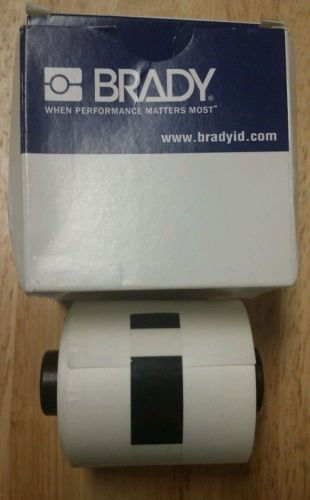 Brady ptlft-54-425 print white flags for tls printers, matte,y3105693, free ship for sale