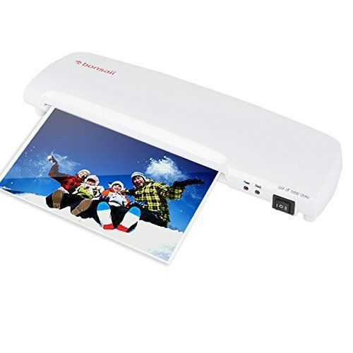 Bonsaii L403-A A4 Document Photo Thermal Laminator, Quick 3-5 min Warm-up,