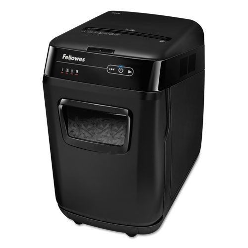 Fellowes AutoMax 200C Auto Feed Medium-Duty Cross-Cut Shredder, - FEL4653501