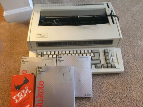 IBM Wheelwriter 1000 Electric Typewriter by Lexmark