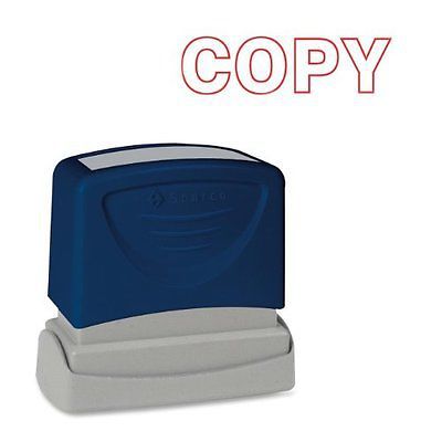 Sparco Spr-60014 Pre-inked Stamp - 1.75&#034; X 0.62&#034; - Red (spr60014)