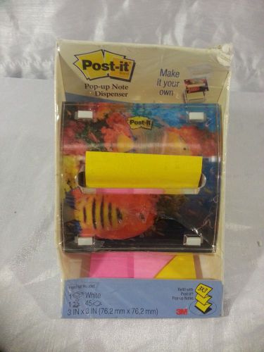 3M POST IT NOTES POP UP DISPENSER SEA LIFE SCENE CUSTOMIZABLE NEW CALC SHIPPING