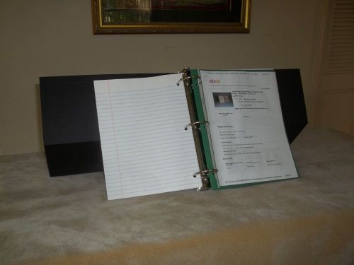 2 Split-Back Easel Binders, Vertical, 2 Inch Rings, 3 inch Spine, 8 1/2&#034; x 11&#034;