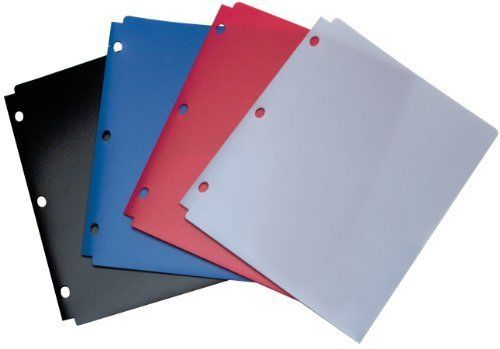 Acco snapper twin pocket poly folder - letter 8.5&#034; x 11&#034; - (acc40023) for sale