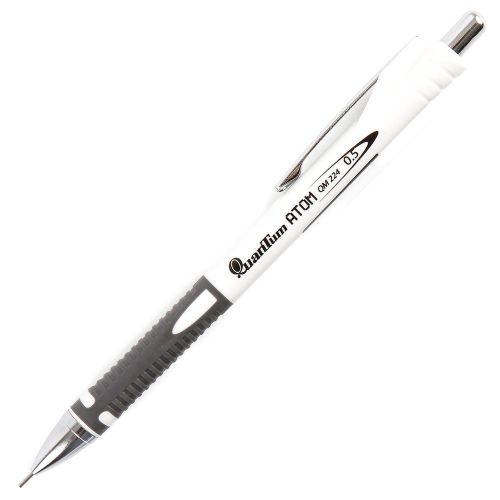 Automatic clutch / mechanical pencil 0.5 mm quantum atom qm-224 - white for sale