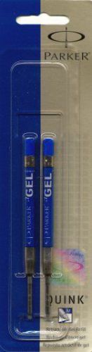 GENUINE PARKER BLUE Gel  REFILLS lot of 12