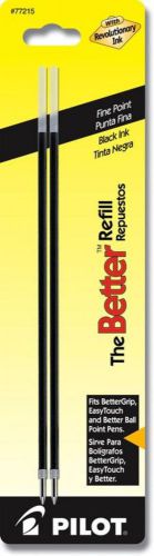 Pilot The Better Ball Pen Refill Fine Point 2 Count Black