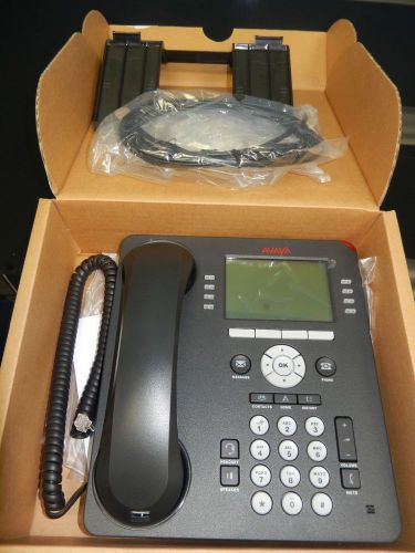 Avaya 700480585 9608 IP Phone (Black)