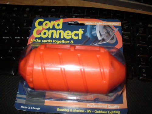 Farm Innovators CC-1 Locking Cord Connector-ORANGE CORD CONNECT NEW IN PACKAGE