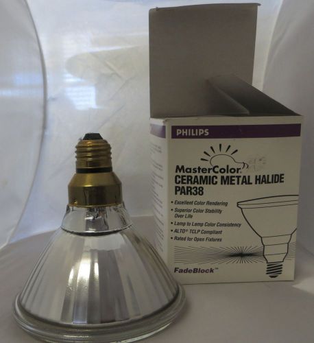 Philips MasterColor  Metal Halide 70W CDM70/PAR38/FL/4K  E26 4000K  FADE BLOCK