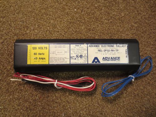 Advance Electronic Ballast REL-2P32-RH-TP 120VAC 60Hz