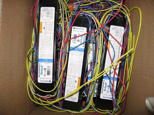 Ten t8 electronic light ballasts b432iunvhp-a universal lighting technologies for sale