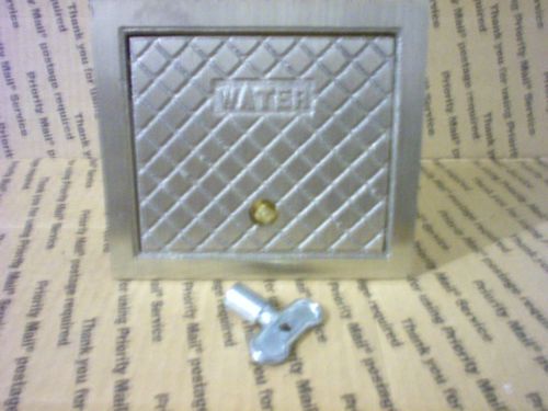 AMERICAN GRANBY NICKEL BRONZE HYDRANT WALL BOX CHBSN NEW W-KEY UPC 670610244257