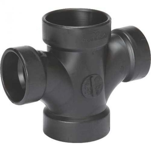 DWV ABS Double Sanitary Tee 2&#034; X 2&#034; X 1-1/2&#034; X 1-1/2&#034; 72188 72188 076335053493