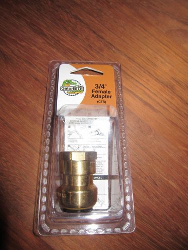 GATOR BITE 3/4 FEMALE ADAPTER (CTS)