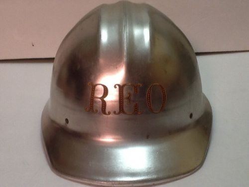 Diamond Reo Aluminum Hard Hat Vintage by Jackson Prod. USA