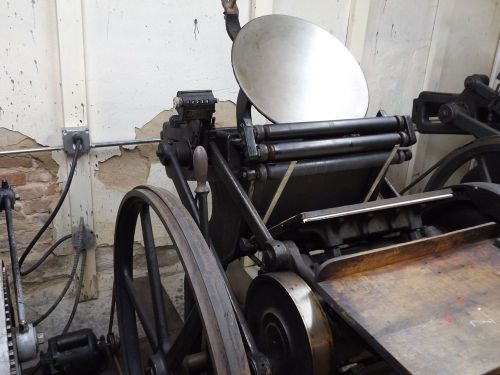 Chandler &amp; Price 10x15 Printing Press / Letterpress Printing