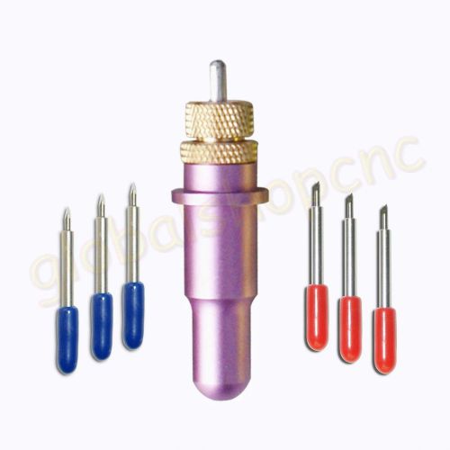 Purple Roland Blade Holder Vinyl Cutting Plotter Cutter+6 Pcs Blade 45&amp;60 degree