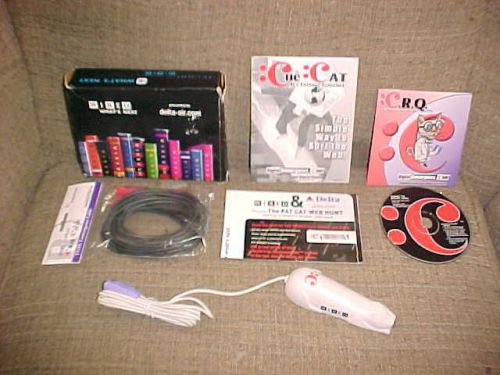 Cur Cat 68-1965-A Digital Convergence Optical Barcode Scanner Reader w/ box