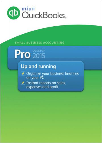 New QuickBooks Pro 2015 1-User (New User) Download!!