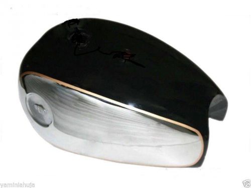 BSA A7 A10 Black Painted Chrome Petrol Tank High Quality