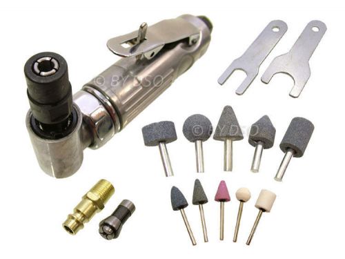 15 piece air die grinder set angled head 90 degree for sale