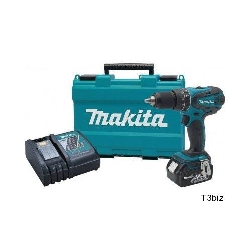 Makita 18v LXT Lithium Ion Cordless 1/2 Inch Hammer Driver Drill Kit New Compact