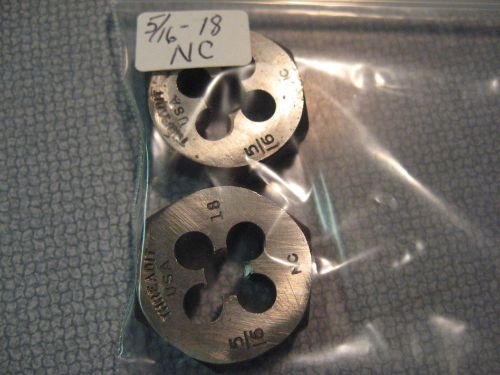 NEW American USA Made 1&#034; Hex Die, Threadit 5/16&#034;-18NC 5/16&#034;-18 NC