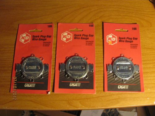 3 [three] KD Spark Plug Gap Wire Gauges