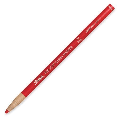 NEW Sanford Peel-Off China Paper Marker - Lead Color: Red - Barrel Color: Red -