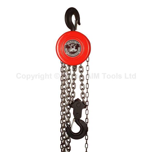 181743 3 Ton Chain Block Hoist Garage Car Engine Heavy Load Lifting Tool