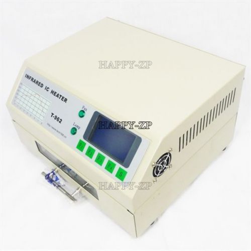 OVEN SOLDERING MACHINE 800 W INFRARED IC HEATER 180X235 MM T-962 REFLOW SOLDER