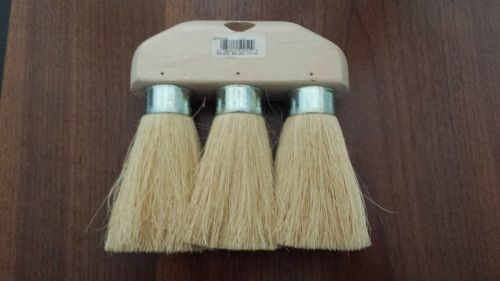 NEW Three bristle roofing brush head, sealing, tar, asphalt