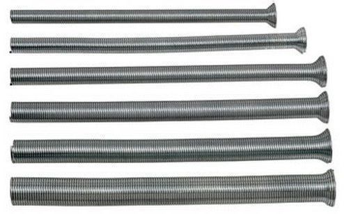 6 piece tubing benders set soft brass hardened steel for sale