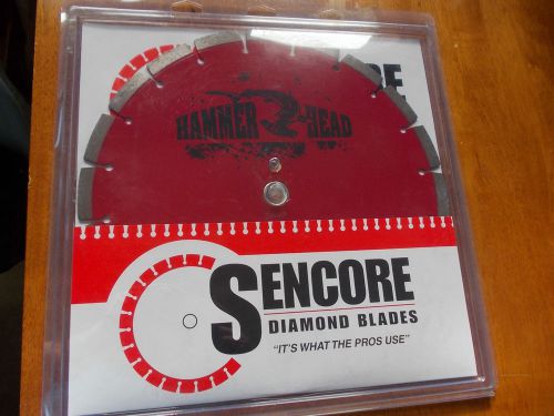 The Hammer Head  SENCORE Diamond Saw Blade 14&#034;  Hammer Head Concrete