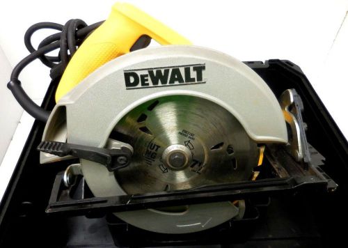 Dewalt dw369 circular saw + durable hard case for sale