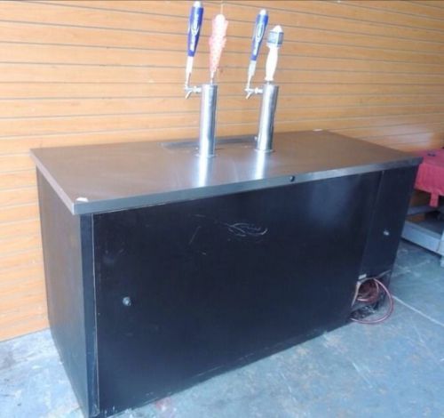 True 4 Tap Kegerator