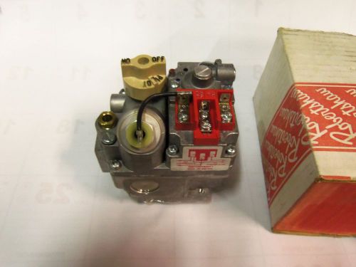 Robert shaw 7000bmvr gas valve 343-701-400, 700-50f for millivolt systems for sale