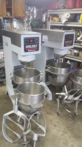 WELBiLT Varimixer 60 Quart Mixer and Attachments 3-ph