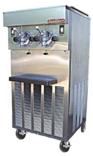 NEW SANISERV Soft Serve Ice Cream Machine Twin Flavor Model 424 Made in USA