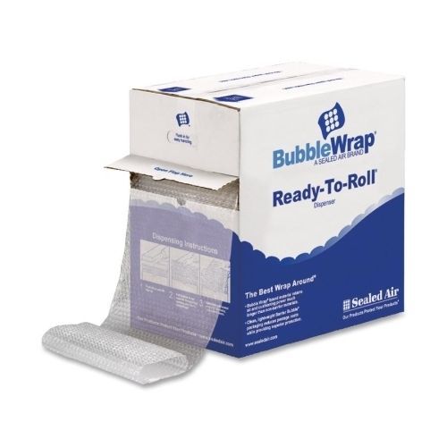 Sealed air 10600 bubble wrap cushioning material 12inx100&#039; roll 3/16in bubb for sale