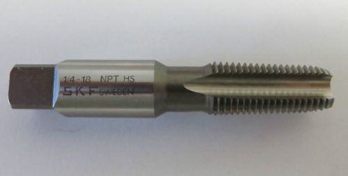 SKF NEW 1/4&#034; - 18 NPT 4 FLUTE TAP