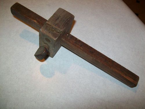 Antique wooden carpenters scribe