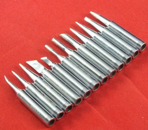 12pcs Soldering TIP Iron Tip 900M-T for Hakko 936/937/928 Soldering Station Tool