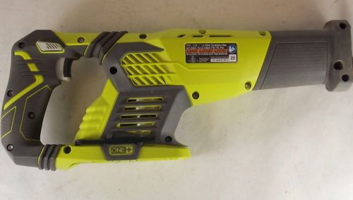 RYOBI ONE + P514 LI-ION 18V CORDLESS SAWZALL RECIPROCATING SAW BROKEN FOR PARTS