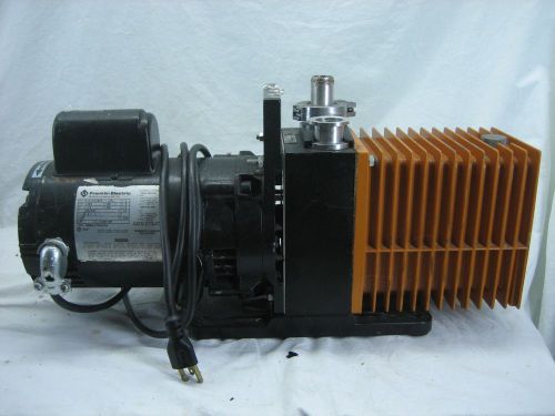 Cit alcatel 2008-a vacuum pump - franklin electric 4101030421 0.5hp motor for sale