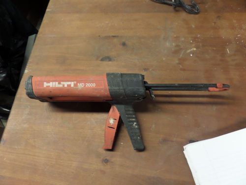 HILTI Hilti MD2000 EPOXY ADHESIVE GLUE GUN DISPENSER.