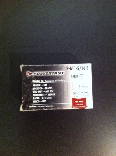 Powerfast Staples P-A11-5/16-B