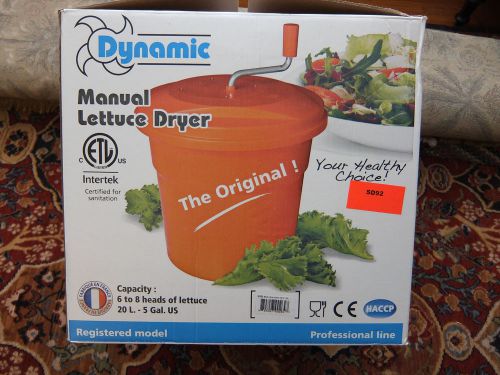 Dynamic - SD92 - 5 Gallon Manual Salad Spinner