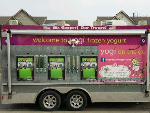 16&#039; south georgia trailer concession - frozen yogurt for sale